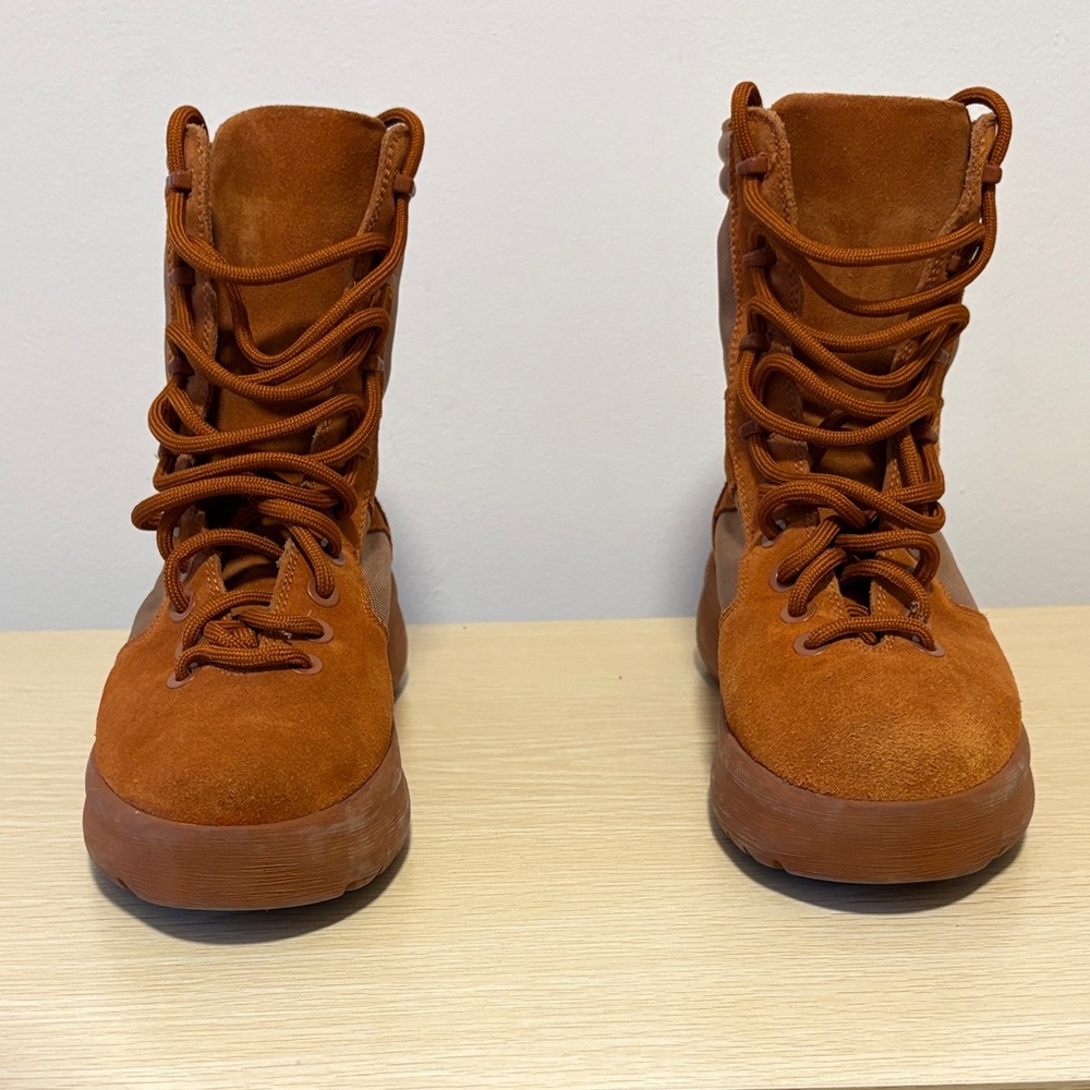 Yeezy Season 3 Military Boots Burnt Sienna colorway